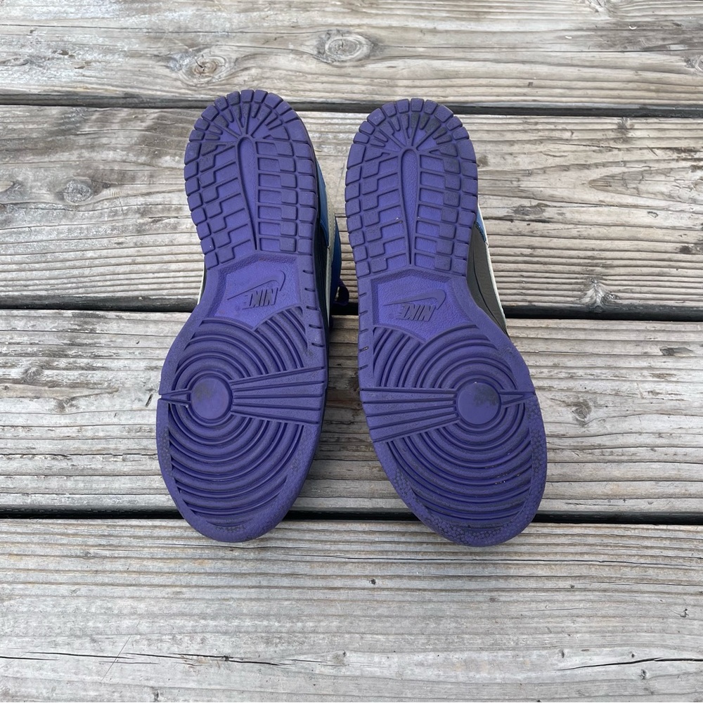 Women Size 6.5 / Size 5 Youth Rare 2009 Nike Dunk Low NYX Shoes Sneakers - Picture 9 of 9